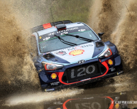 현대차, 2017 WRC 최종전 우승..종합 2위 차지